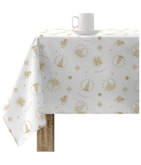 MANTEL RESINADO (TACTO PLASTIFICADO) ANTIMANCHAS MODELO HOGWARTS CHRISTMAS-CYT-261033