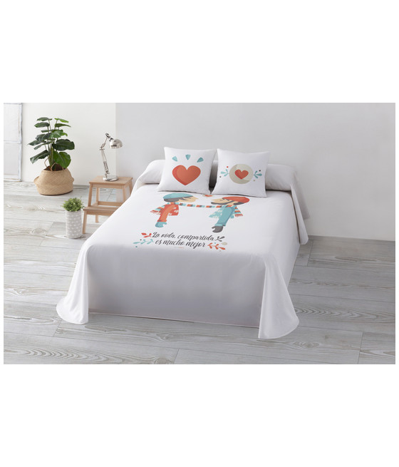 COLCHA BOUTI ENTRETIEMPO DE TUTTI CONFETTI MODELO BUFANDA PARA CAMA DE 105 (205X270CM.)-CYT-283835