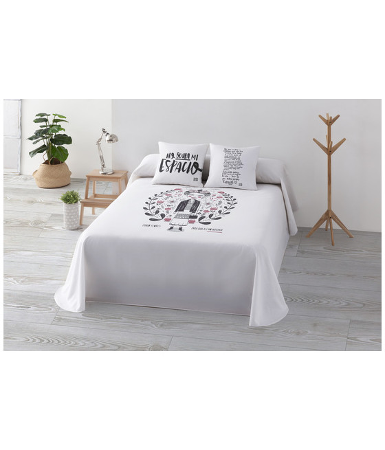 COLCHA BOUTI ENTRETIEMPO MODELO PINTO FRIDA DE MUNDOPIRUUU PARA CAMA DE 90 (190X270CM.)-CYT-287546