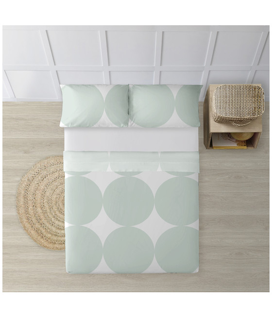 JUEGO DE SÁBANAS 100% ALGODÓN MODELO PORTMORE MINT PARA CAMA DE 180.-CYT-261733