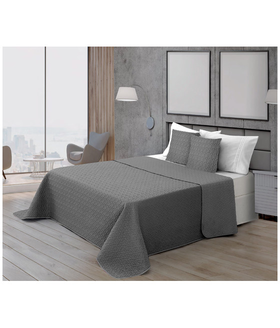 BOUTI MICROSATÉN 100 GR MODELO ACERO PARA CAMA DE 135 (235X270CM.)-CYT-314009