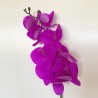 pack de 12 ramos de orquideas con tacto natural de 100 cm en color fucsia