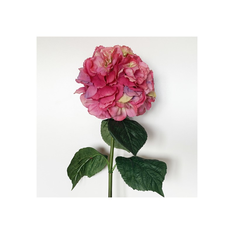 ramo de hortensia con tacto natural 88 cm con flores