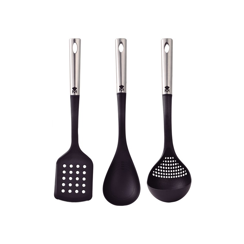 set 3pc utensilios de cocina masterpro foodies