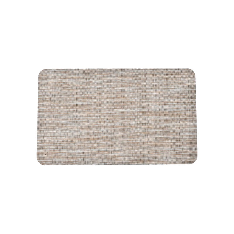 alfombra vinílica andy 50x80cm aspecto natural - beige