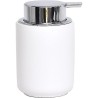 dispensador de jabón de 235ml redondo hecho en dolomite blanco