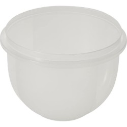 2x recipiente para alimentos 2 en 1 con válvula para microondas - apto para microondas y congelador - de -20 °c a 100 °c, 1,5 l,