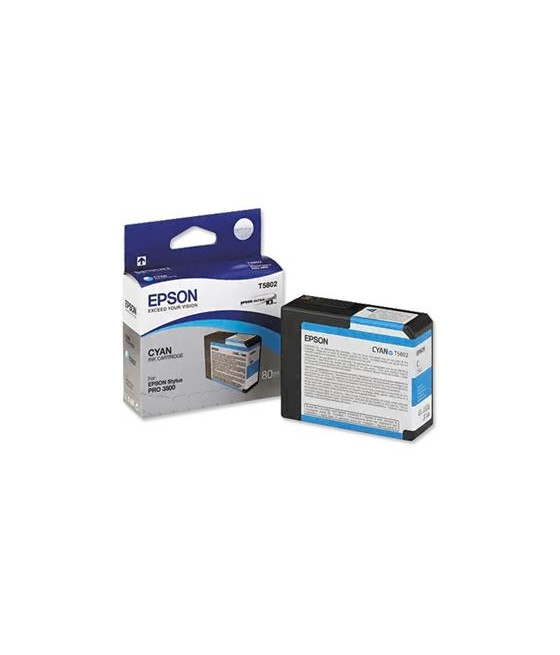 Epson Stylus Pro-3800/3880 Cartucho Cian (80ml). REF. CSP-174368