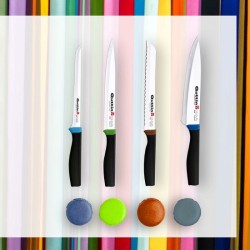 cuchillo pelador 9cm colours