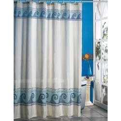 cortina de baño de polyester 180 x 200 cm