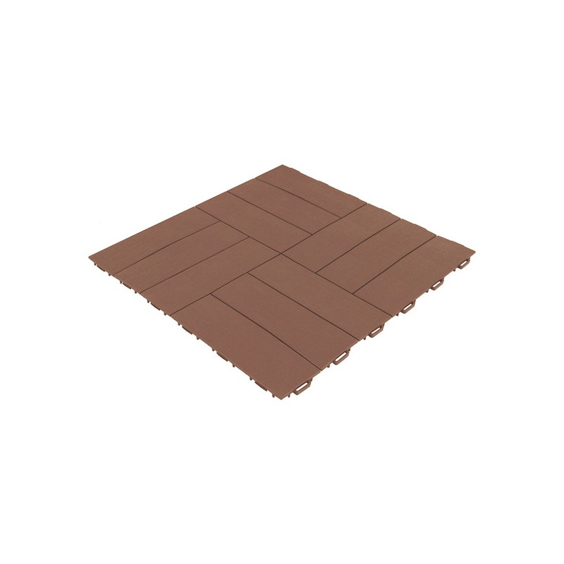 lámina para pavimento marrón marte, 56,3x56,3x1,3 cm (53x53 neto); 1m²: 3 láminas