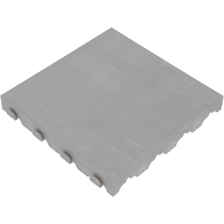 lámina para pavimento gris combi, 40x40x4,8 cm (39x39 neto); 1m²: 6,6 láminas