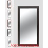espejo rectangular 30x120cm - surtido 6 colores