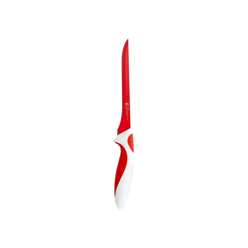 cuchillo deshuesador 16.5cm ceramico coat red&white
