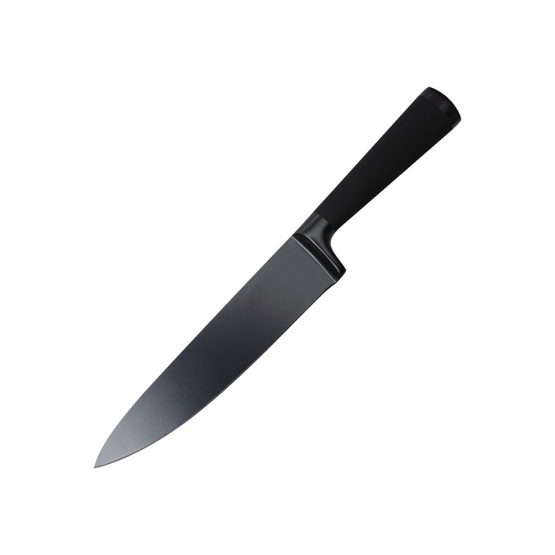 cuchillo chef 20cm acero inox black blade bg