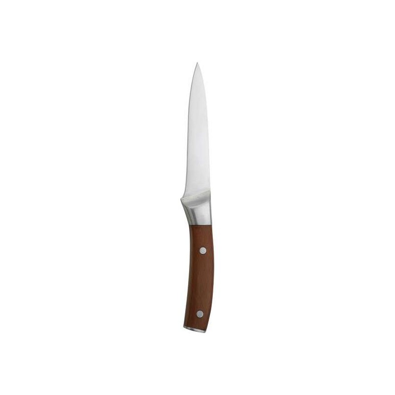 cuchillo multiusos 12,5 cm en acero inox bergner