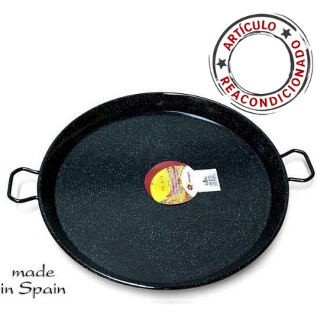 paellera valenciana 70cm jaspeada 25 raciones - producto reacondicionado