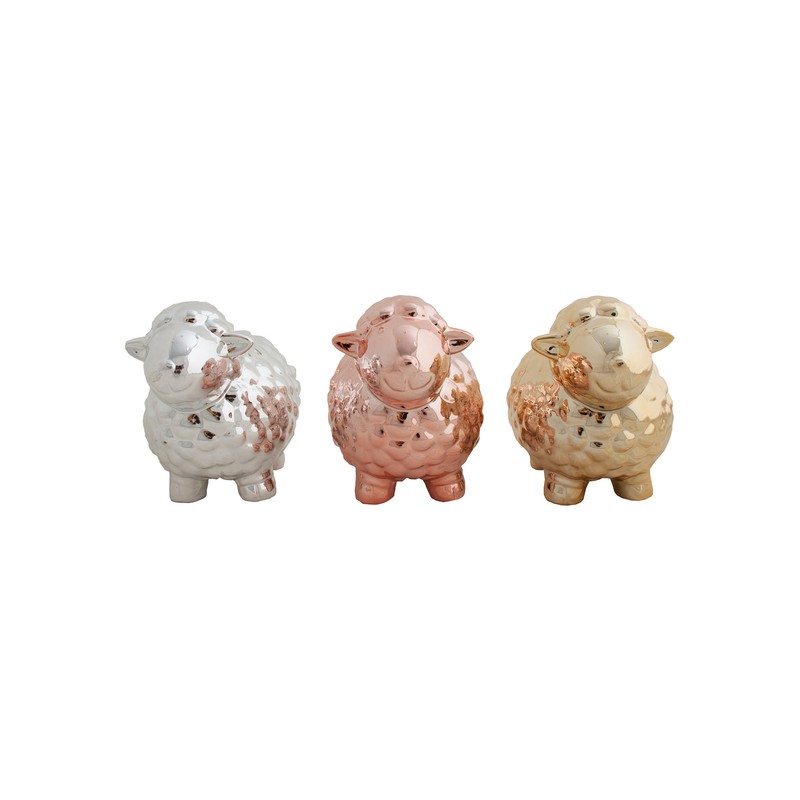 figura decorativa oveja - 3 diseños surtidos