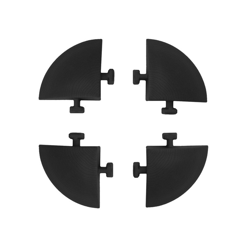 esquinas gris rayado striped, 5,4x5,4x2,5 cm
