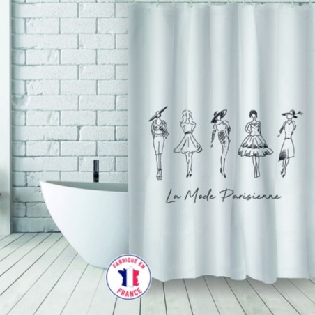 cortina de ducha polyester 180x200cm