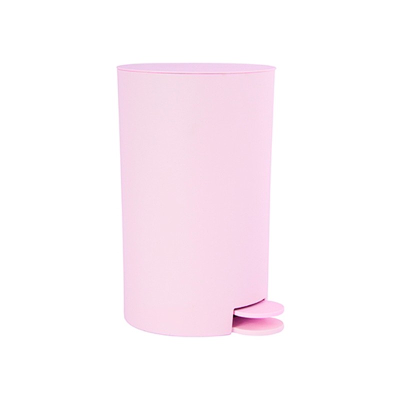 cubo de basura osaki 3l pastel rosa