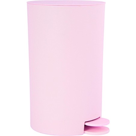cubo de basura osaki 3l pastel rosa