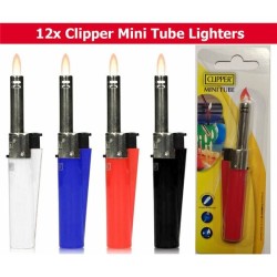 encendedor coc llama gas mini tube shiny clipper - 1 unidad