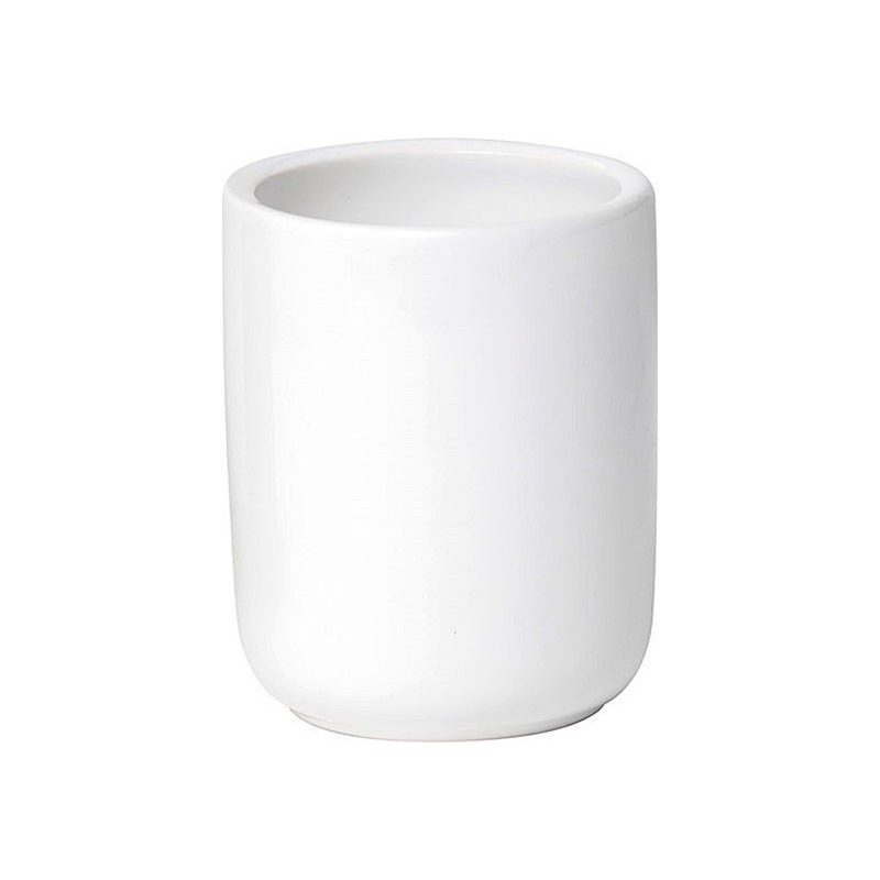 vaso de baño redondo hecho en dolomite blanco