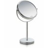 espejo - diámetro 15,5 cm - con 7 aumentos acabado cromado