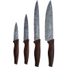 set 3 sartenes 18 - 26 y 28 más set cuchillos, daimiel, aluminio forjado, inducción