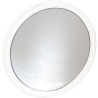 espejo de aumento con ventosa metal, 17 x 17 x 3 cm