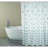 cortina de baño poliester 180x200 premium thika anth