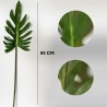 pack de 6 hojas de kwai artificiales de decoración 80 cm de goma