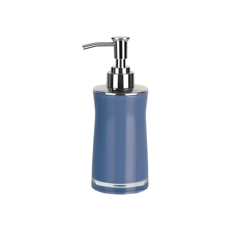 dispensador de jabón líquido , acrílico, azul