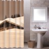 cortina de baño 100% polyester cottage