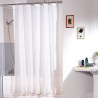 cortina de baño de polyester 180 x 200 cm blanca