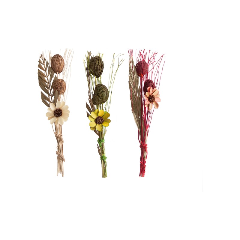 ramillete de flores - 4 colores surtidos