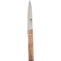 cuchillo verdulero 12.5cm de acero inox y bamboo nature