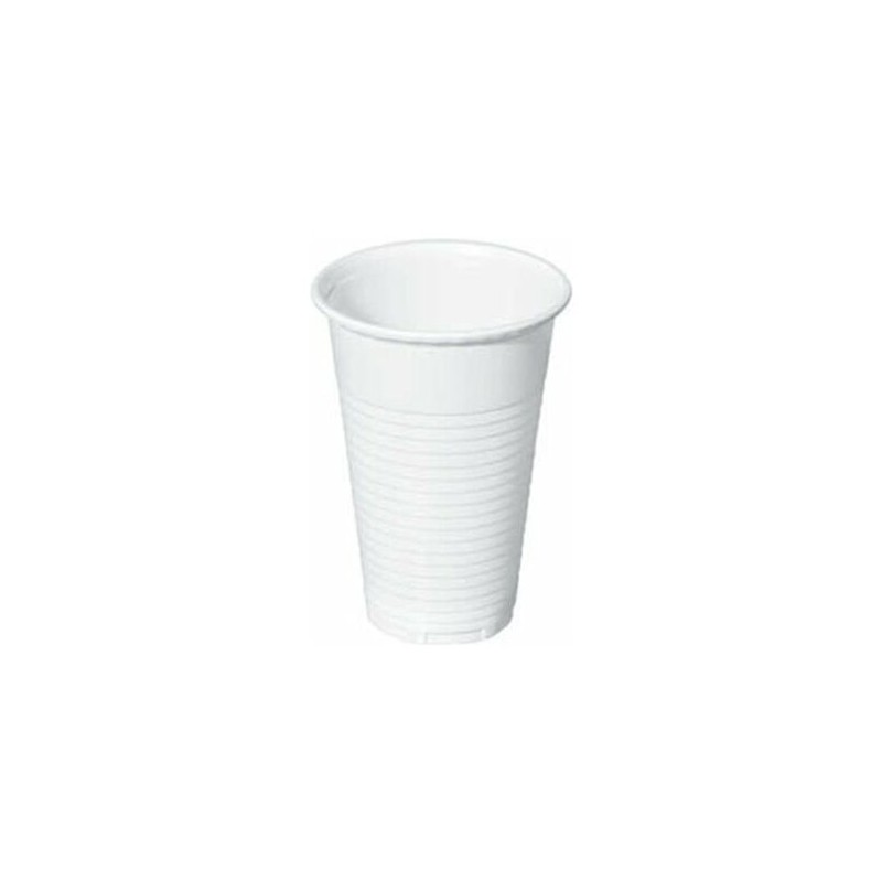 vaso plastico x 30 blanco 220 c.c.
