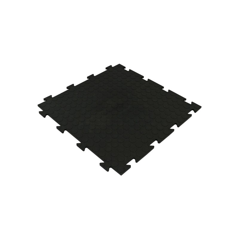 lámina para pavimento negro tenax, 50x50x1 cm (neto: 48,3x48,3 cm); 1m²: 4,3 láminas