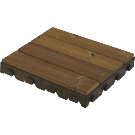 lámina para pavimento madera combi-wood, 40x40x6,5 cm (39x39 netos)