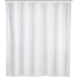 cortina baño 180x200 blanco peva