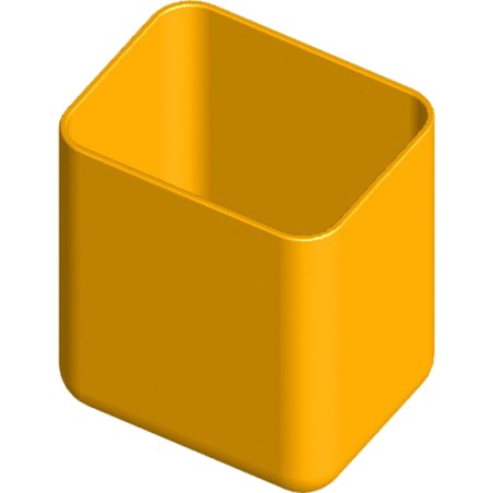 caja en polipropileno 57x45 h 64 mm para organizador de plástico