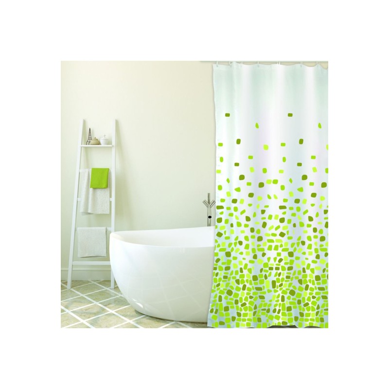 cortina de baño poliester 180x200 cm
