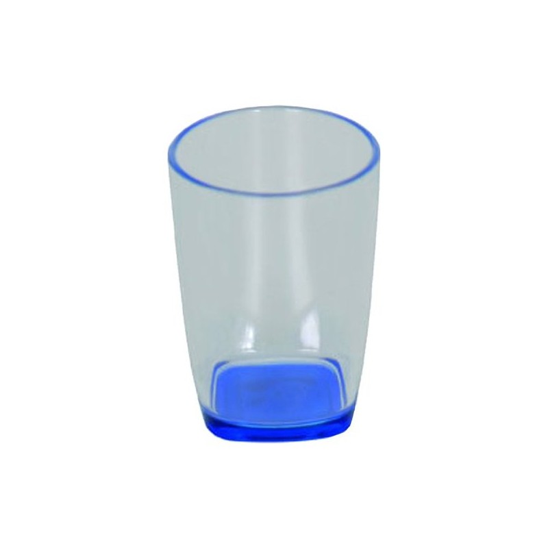 polipropileno plástico vaso, azul - msv