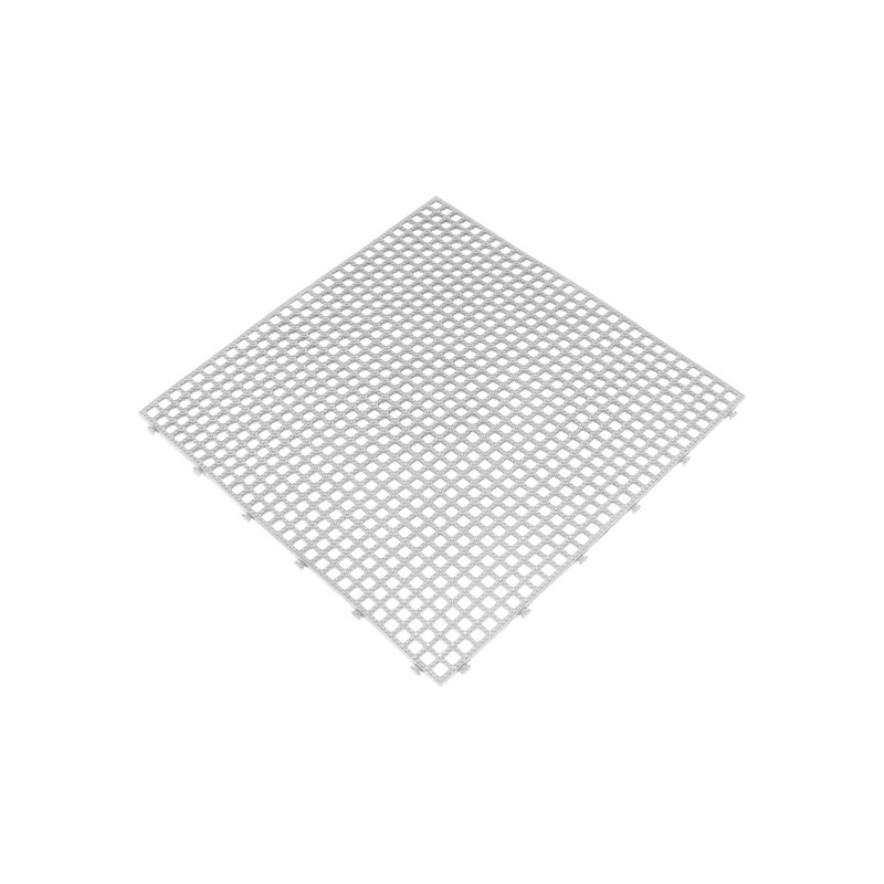 kit de 6 unidades lámina para pavimento blanco flextile, 40x40x8 cm