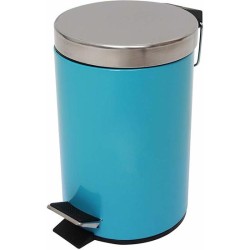 cubo de basura polipropileno azul - msv