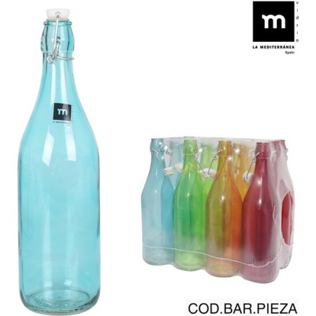 botella 1l lella coral - colores surtidos