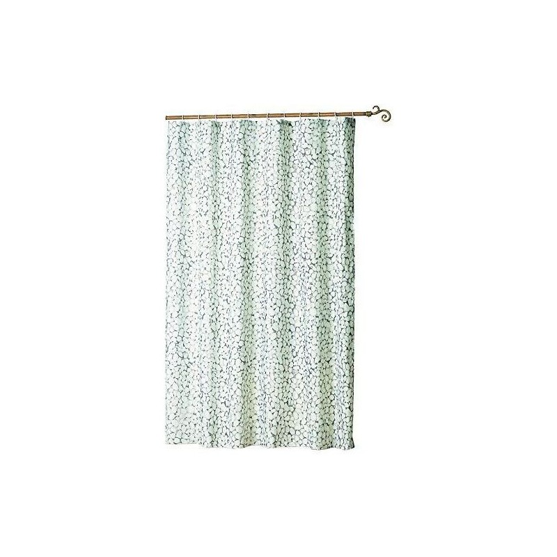 cortina de ducha de plástico msv incluye anillas