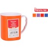 mug plástico 350ml bicolor privilege - colores surtidos
